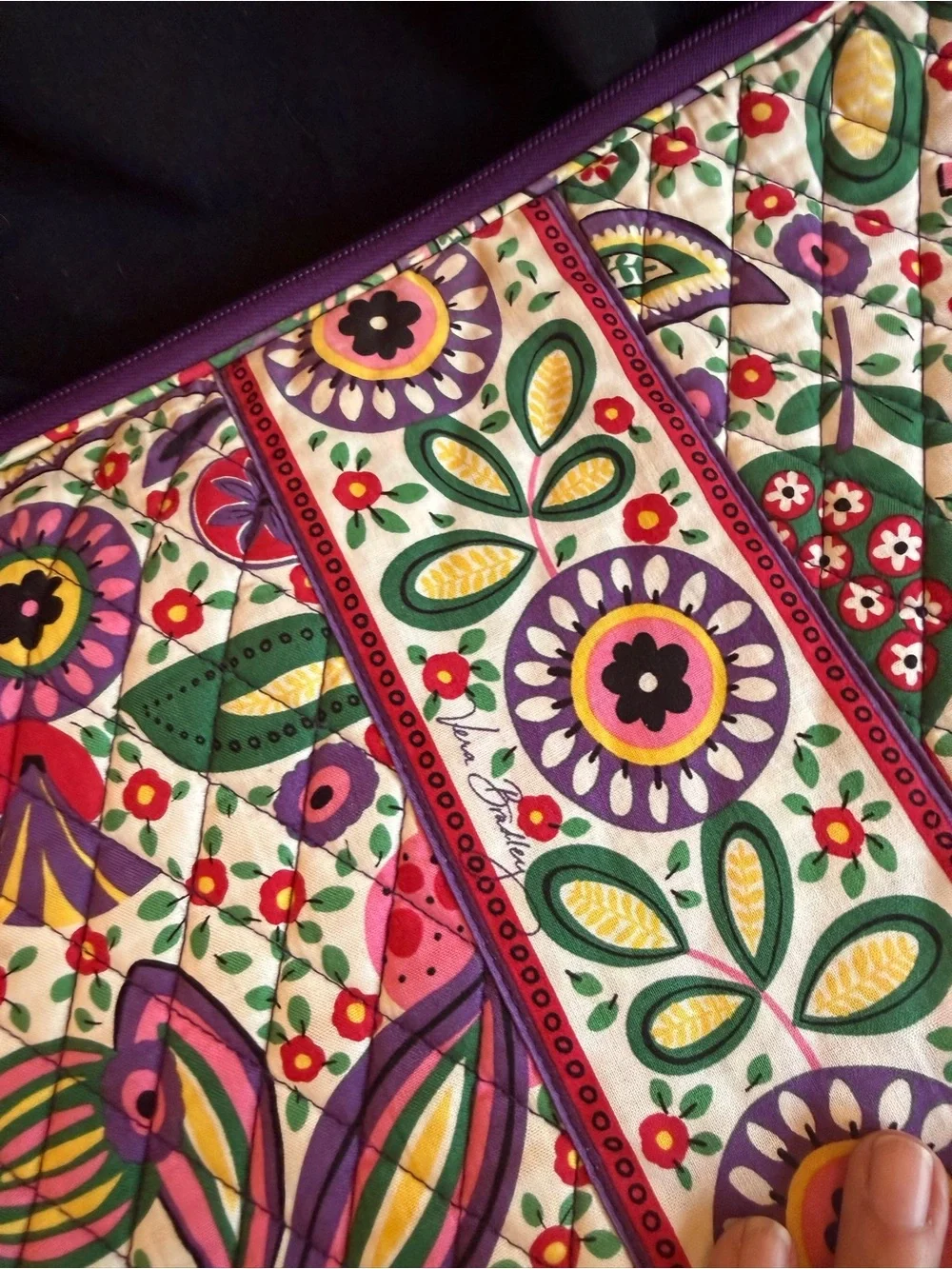 Vera Bradley quilted vera